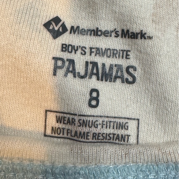 Kids Woodland Animal Pajama Set - Picture 2 of 2